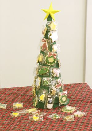 アイシングクッキーでクッキーツリー！-レシピのメイン写真