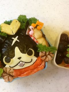 妖怪ウォッチ☆フユニャンのキャラ弁^_−-レシピのメイン写真