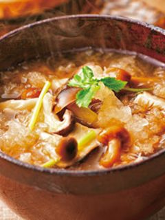 芯からポカポカ♪きのこのみぞれ汁-レシピのメイン写真