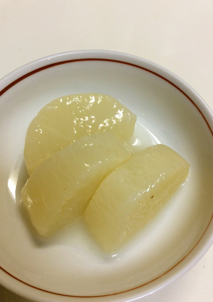 とっても甘いゆで大根-レシピのメイン写真