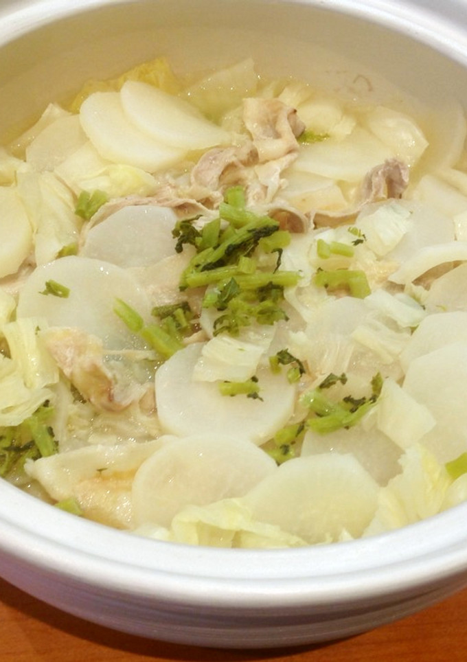 豚 大根 白菜の重ね煮-レシピのメイン写真