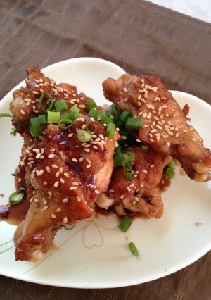 １人分250kcal 手羽元甘辛焼き-レシピのメイン写真