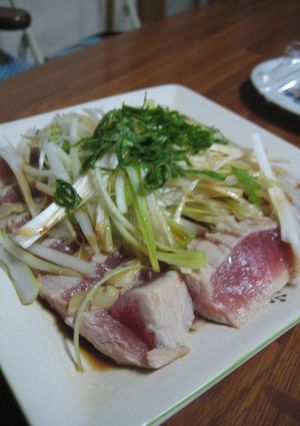 マグロのネギポン酢-レシピのメイン写真
