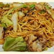 キムチの素と白菜で即席豚キムチ焼きそば