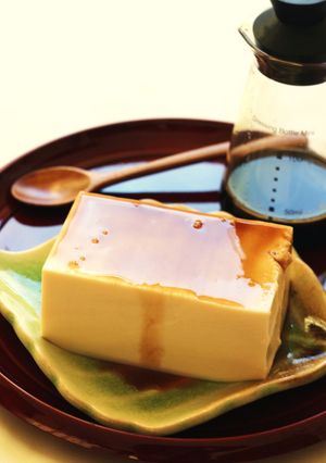 絹ごし豆腐、珈琲みたらしシロップがけ-レシピのメイン写真