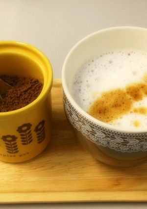 ミルクフォーマ—でお店風カフェオレ-レシピのメイン写真