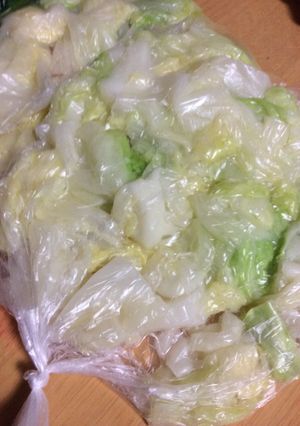 野菜をちゅーっとして冷凍-レシピのメイン写真
