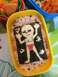 妖怪ウォッチ☆モノマネキン☆キャラ弁-レシピのメイン写真