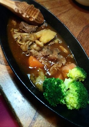 圧力鍋で作るビーフシチュー-レシピのメイン写真