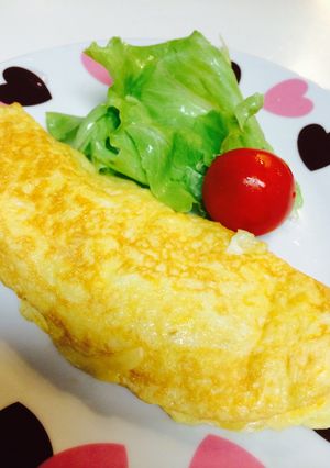 ジャガイモでふわふわのチーズオムレツ-レシピのメイン写真