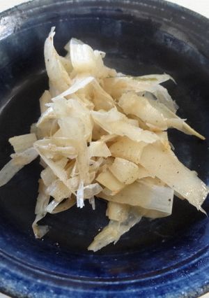 白アスパラの皮 バターきんぴら-レシピのメイン写真