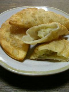 餃子の皮で、バナナパイ-レシピのメイン写真