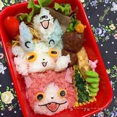 รูปของ 妖怪ウォッチ☆キャラ弁☆ジバニャン