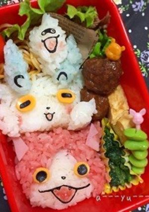妖怪ウォッチ☆キャラ弁☆ジバニャン-レシピのメイン写真