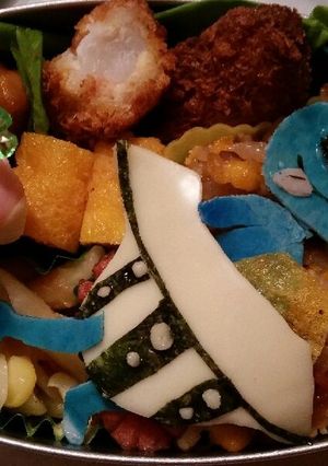 妖怪ウォッチ U.S.O キャラ弁-レシピのメイン写真