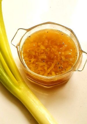 ☺簡単♪とろとろ長ねぎのコンソメスープ☺-レシピのメイン写真
