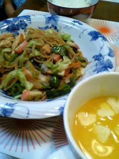 焼きそば風パスタ-レシピのメイン写真