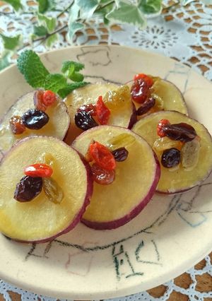 そのままスイートポテト★薩摩芋のレンジ煮-レシピのメイン写真