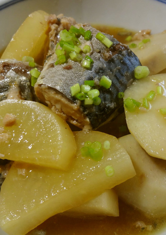 鯖水煮缶で簡単「さば大根」-レシピのメイン写真