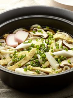 電子レンジで煮込みうどん-レシピのメイン写真