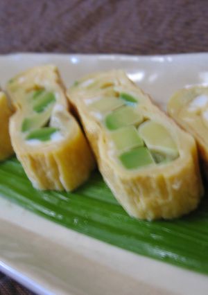アボガド卵焼き-レシピのメイン写真