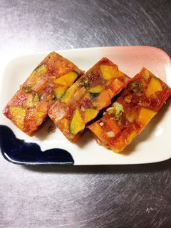 野菜ゴロゴロテリーヌ-レシピのメイン写真
