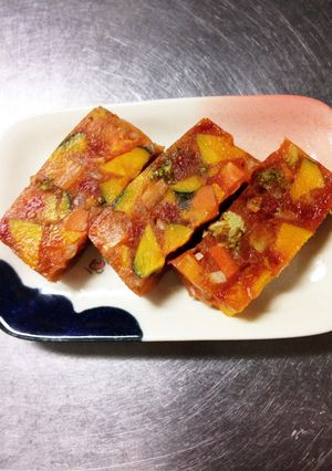 野菜ゴロゴロテリーヌ-レシピのメイン写真