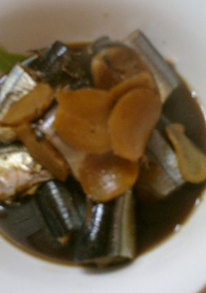 骨ごと食べられる！サンマの煮付け-レシピのメイン写真