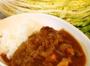 びっくり☆簡単！大量消費！白菜カレー！-レシピのメイン写真