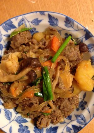 プルコギ肉で肉じゃが風 ♪-レシピのメイン写真