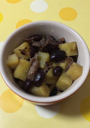 クロクロと薩摩芋の煮物-レシピのメイン写真