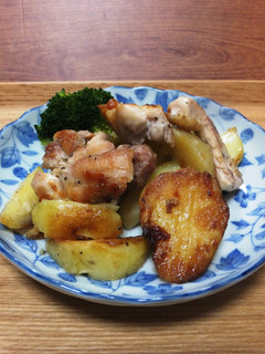 ワンルームご飯★ジャーマン風皮パリチキン-レシピのメイン写真