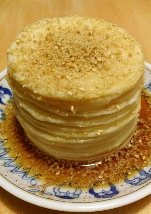 【創作】円柱タワー大根サラダ-レシピのメイン写真