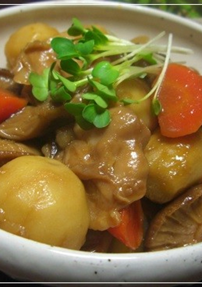 おふくろの味☆ど定番の煮物筑前煮♪-レシピのメイン写真