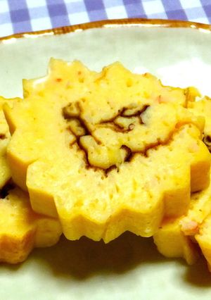 フライパンでえびのだて巻き-レシピのメイン写真