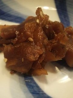 生姜の佃煮-レシピのメイン写真