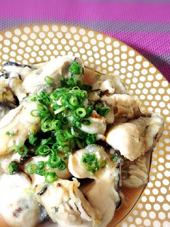 牡蠣の塩ポン酢炒め**-レシピのメイン写真