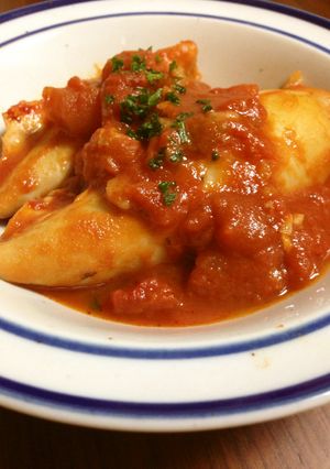 ヤリイカのトマト煮-レシピのメイン写真