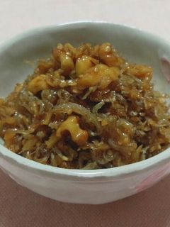 簡単♪甘辛♡生姜とちりめんじゃこの佃煮-レシピのメイン写真