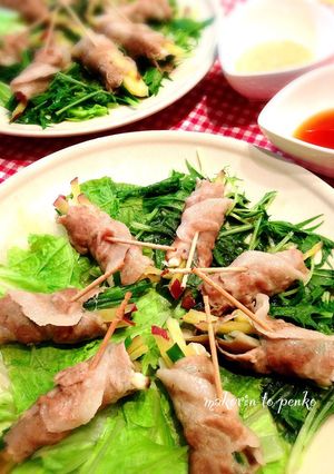 レンジで簡単＊さつまいもの豚肉巻き-レシピのメイン写真
