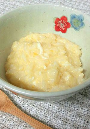 だし香る♪優しい味の玉子粥-レシピのメイン写真