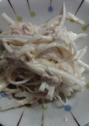 千切り大根とツナ缶のマヨネーズあえ-レシピのメイン写真