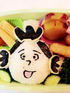 幼稚園サザエさんキャラ弁-レシピのメイン写真
