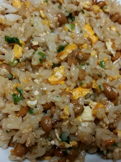 優のズボラ納豆チャーハン-レシピのメイン写真