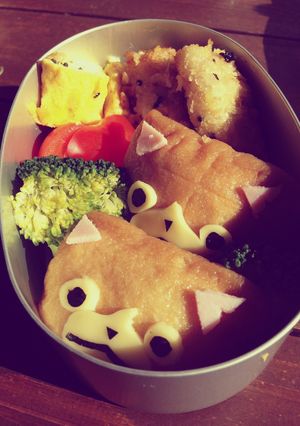 ジバニャン稲荷弁当-レシピのメイン写真