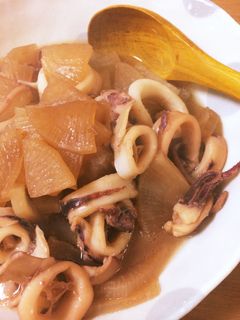 イカと大根の簡単煮-レシピのメイン写真