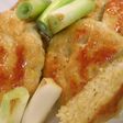 さつまいもタップリのチキンバーグ