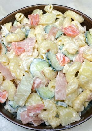 ポテトごろごろマカロニサラダ-レシピのメイン写真