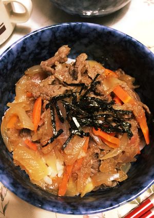 砂糖もお水も使わない牛丼☆-レシピのメイン写真