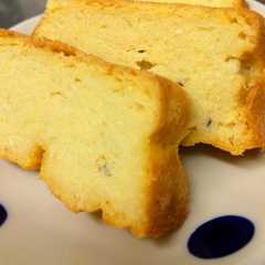 รูปของ おからとお豆腐のもっちりケーキ♡
